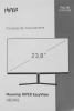 Монитор Hiper 23.8" EasyView HB2401 черный IPS LED 4ms 16:9 HDMI M/M матовая 1000:1 250cd 178гр/178гр 1920x1080 75Hz FreeSync DP FHD 3.1кг
