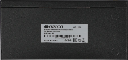 Коммутатор Origo OS1208 OS1208/A1A 8x100Мбит/с неуправляемый
