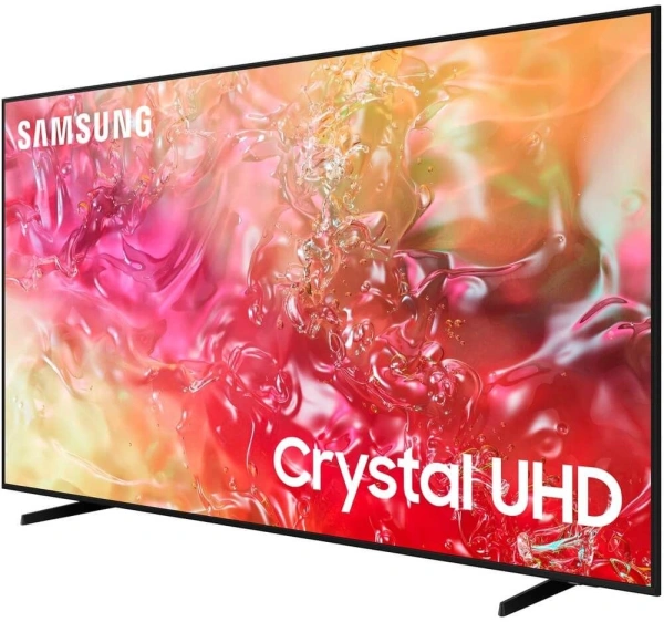 Телевизор LED Samsung 43" UE43DU7100UXRU Series 7 черный 4K Ultra HD 60Hz DVB-T2 DVB-C DVB-S2 USB WiFi Smart TV