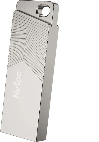 Флеш Диск Netac 64Gb UM1 NT03UM1N-064G-32PN USB3.2 серебристый
