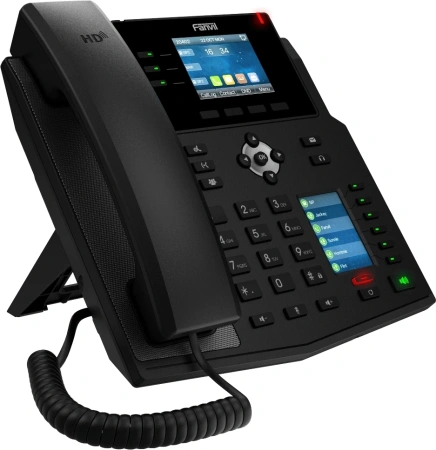 Телефон IP Fanvil X4U V2 черный