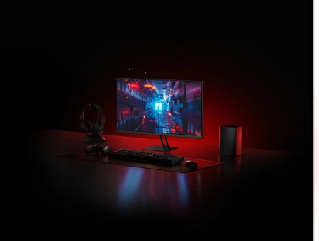 Монитор Xiaomi 27" 2K Monitor G27Qi черный IPS LED 16:9 HDMI матовая 1000:1 300cd 178гр/178гр 2560x1440 180Hz FreeSync DP 2K 4.3кг