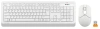 Клавиатура + мышь A4Tech Fstyler FG1012 клав:белый мышь:белый USB беспроводная Multimedia (FG1012 WHITE)
