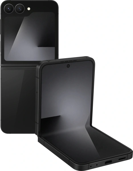 Смартфон Samsung SM-F761B Galaxy Z Flip7 FE 128Gb 8Gb черный раскладной 3G 4G 1Sim 6.7" 1080x2640 Android 16 50Mpix 802.11 a/b/g/n/ac/ax NFC GPS GSM900/1800 GSM1900 Protect