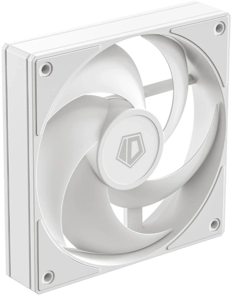 Вентилятор для корпуса ID-Cooling AS-120-W 120х120x25 белый 4-pin 27.2дБ Ret