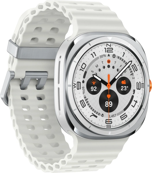 Смарт-часы Samsung Galaxy Watch Ultra LTE 47мм 1.5" AMOLED корп.белый рем.белый (SM-L705FAW1CAU)