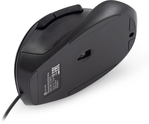 Мышь Оклик 504M черный/серый оптическая 3600dpi silent USB 6but (2004741)