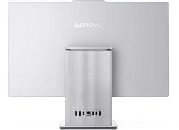 Моноблок Lenovo IdeaCentre 27IRH9 27" QHD Core i9 13900H (2.6) 32Gb SSD1Tb Iris Xe без ОС GbitEth WiFi BT 135W клавиатура мышь Cam серый 2560x1440