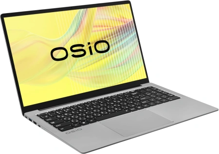 Ноутбук Osio FocusLine F160a-007 Ryzen 5 5500U 32Gb SSD1Tb AMD Radeon Graphics 16.1" IPS FHD (1920x1080) без ОС grey WiFi BT Cam 6000mAh