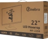 Монитор Pinebro 21.5" MF-2204 черный IPS LED 5ms 16:9 HDMI матовая 250cd 178гр/178гр 1920x1080 75Hz VGA FHD 2.2кг