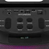 Минисистема Hyundai H-MC1231 черный 40Вт FM USB BT micro SD