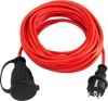 Сетевой удлинитель Buro BU-PS1.10/R-16 10м (1 розетка) красный (коробка)