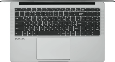 Ноутбук Osio FocusLine F160a-007 Ryzen 5 5500U 32Gb SSD1Tb AMD Radeon Graphics 16.1" IPS FHD (1920x1080) без ОС grey WiFi BT Cam 6000mAh