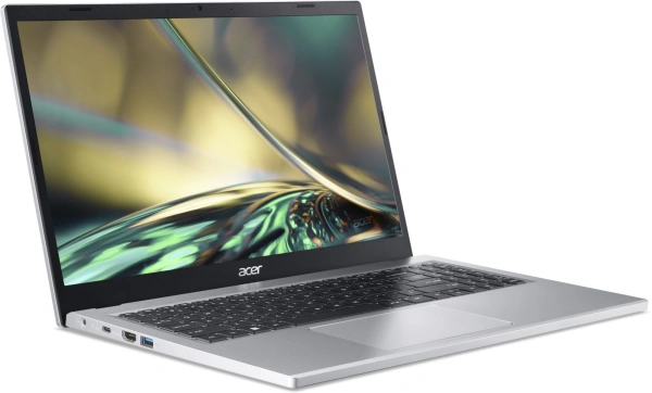 Ноутбук Acer Aspire 3 A315-24P-R16W Ryzen 3 7320U 8Gb SSD256Gb AMD Radeon 610M 15.6" IPS FHD (1920x1080) Eshell silver WiFi BT Cam (NX.KDEER.009)