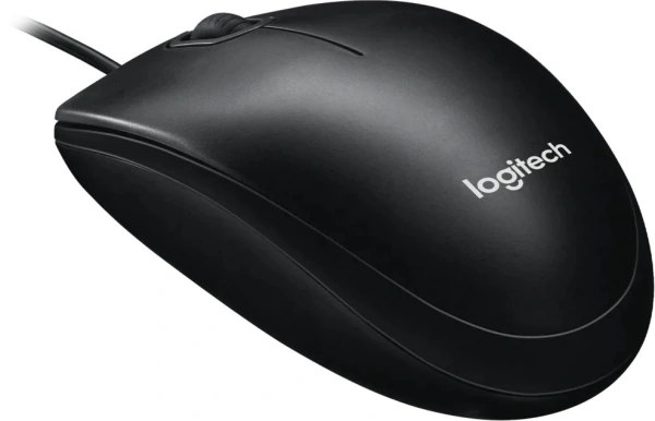 Мышь Logitech M100r черный оптическая 1000dpi USB 2but (910-006652)