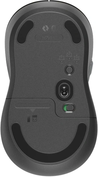 Мышь Logitech M750 L Large графитовый оптическая 4000dpi беспров. BT/Radio USB 5but (910-006266)