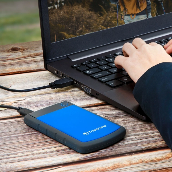 Жесткий диск Transcend USB3.0 2TB TS2TSJ25H3B StoreJet 25H3 (5400rpm) 2.5" синий