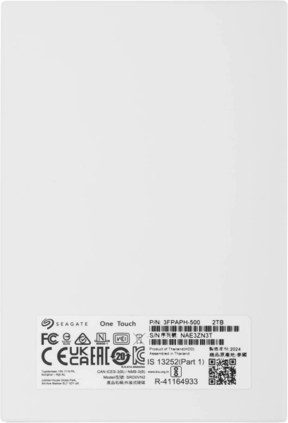 Жесткий диск Seagate USB3.0 2TB STKY2000402 One Touch 2.5" голубой