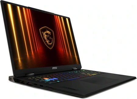 Ноутбук MSI Vector 18 HX AI A2XWJG-1006XRU Core Ultra 9 285HX 32Gb SSD1Tb NVIDIA GeForce RTX 5090 24Gb 18" IPS QHD+ (2560x1600) FreeDOS grey space WiFi BT Cam (9S7-1824B4-1006)