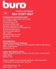 Кабель сетевой Buro BU-COP-057 UTP 4 пары cat.6 solid 0.57мм Cu 305м серый