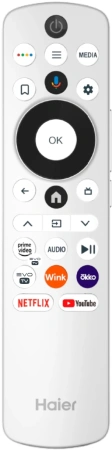 Телевизор QLED Haier 50" Smart TV S2 Pro Frameless черный 4K Ultra HD 60Hz DVB-T DVB-T2 DVB-C DVB-S DVB-S2 USB WiFi Smart TV (RUS)