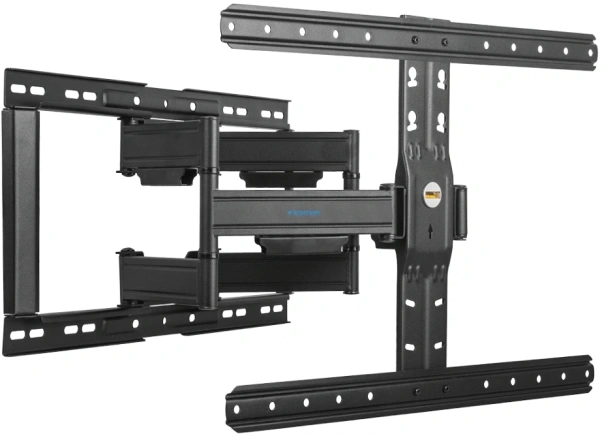 Кронштейн для телевизора Kromax Ultra Slim-102 черный 32"-90" макс.60кг настенный поворот и наклон