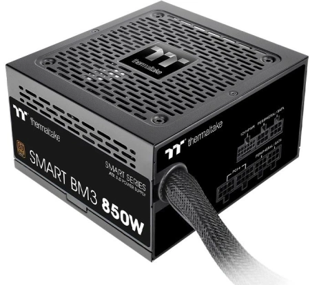 Блок питания Thermaltake ATX 850W Smart BM3 Gen.5 80+ bronze (20+4pin) APFC 120mm fan 6xSATA Cab Manag RTL