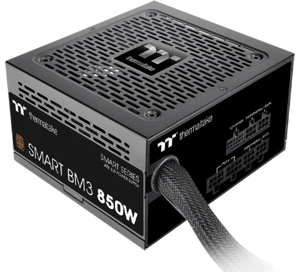 Блок питания Thermaltake ATX 850W Smart BM3 Gen.5 80+ bronze (20+4pin) APFC 120mm fan 6xSATA Cab Manag RTL