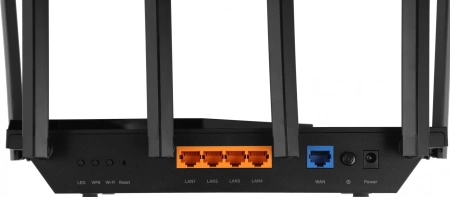 Роутер беспроводной TP-Link Archer AX72 AX5400 10/100/1000BASE-TX черный