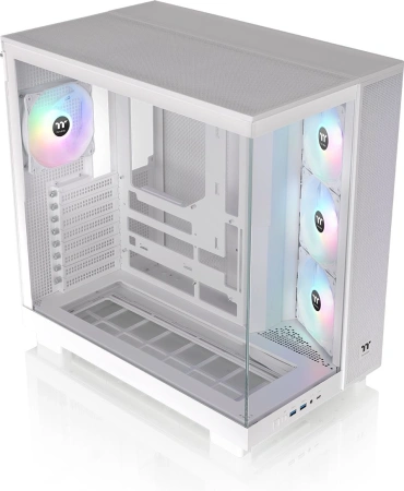 Корпус Thermaltake View 380 XL TG ARGB белый без БП ATX 5x120mm 2x140mm 2xUSB3.0 audio bott PSU