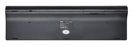 Клавиатура + мышь Acer OKR030 клав:черный мышь:черный USB беспроводная slim Multimedia (ZL.KBDEE.005)