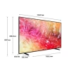 Телевизор LED Samsung 65" UE65DU7100UXRU Series 7 черный 4K Ultra HD 60Hz DVB-T2 DVB-C DVB-S2 USB WiFi Smart TV