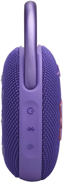 Колонка порт. JBL Clip 5 пурпурный 7W Mono BT 10м 1400mAh