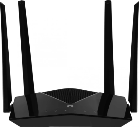 Роутер беспроводной Netis NX10 AX1500 10/100/1000BASE-TX черный