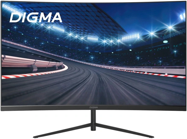 Монитор Digma 27" Overdrive 27A511F черный VA LED 1ms 16:9 HDMI матовая 250cd 178гр/178гр 1920x1080 200Hz FreeSync DP FHD 4.3кг