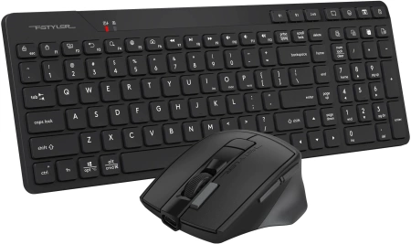 Клавиатура + мышь A4Tech Fstyler FB2800C Air2 клав:черный/серый мышь:черный/серый USB беспроводная Bluetooth/Радио slim