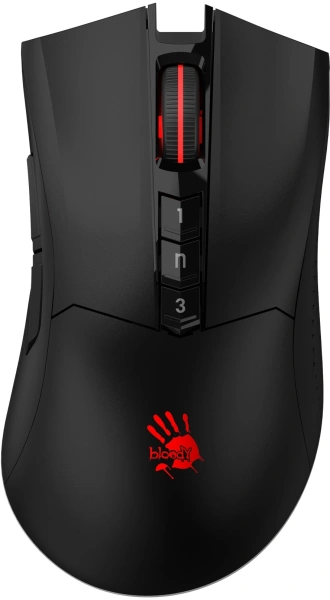 Мышь A4Tech Bloody R90 Plus черный оптическая 5000dpi беспров. USB 7but