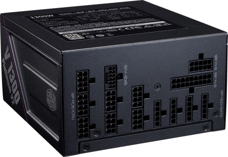 Блок питания Cooler Master ATX 1300W V1300 V2 Gen.5 80+ platinum 24pin APFC 135mm fan 16xSATA Cab Manag RTL