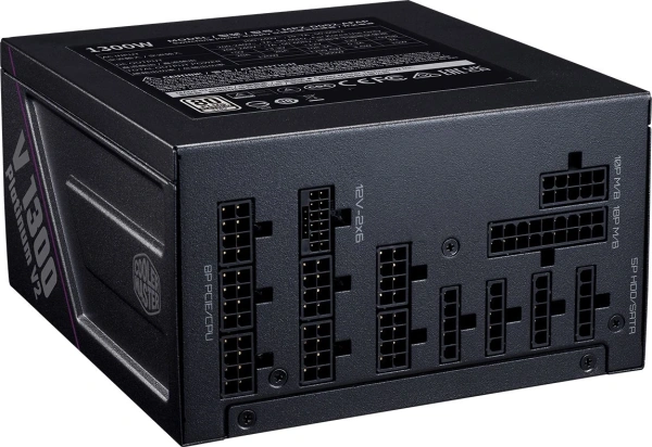 Блок питания Cooler Master ATX 1300W V1300 V2 Gen.5 80+ platinum 24pin APFC 135mm fan 16xSATA Cab Manag RTL