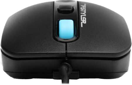 Мышь A4Tech Fstyler FM10 черный/синий оптическая 1600dpi USB 4but (FM10 BLUE)