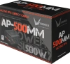 Блок питания Formula ATX 500W AP-500ММ 80 PLUS WHITE (20+4pin) APFC 120mm fan 6xSATA RTL