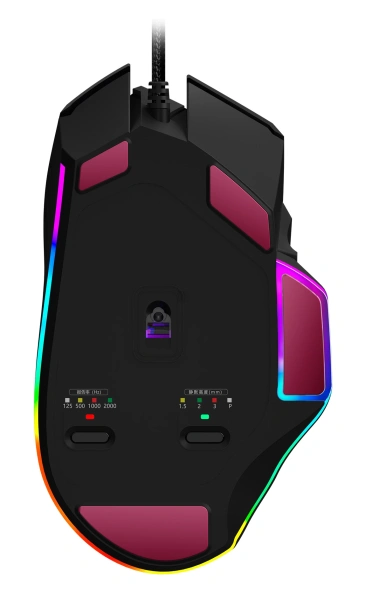 Мышь A4Tech Bloody W95 Max черный оптическая 12000dpi USB 6but (W95 MAX STONE BLACK)