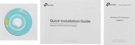 Сетевой адаптер Wi-Fi TP-Link Archer T2E AC600 PCI Express (ант.внеш.съем) 1ант.