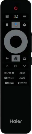 Телевизор LED Haier 43" LED S2 Frameless черный 4K Ultra HD 60Hz MEMC DVB-T DVB-T2 DVB-C DVB-S DVB-S2 USB WiFi Smart TV (RUS)