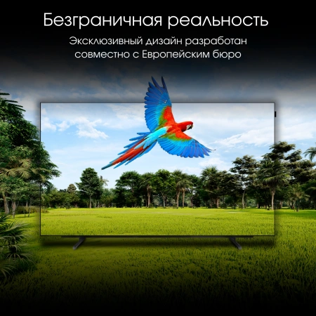 Телевизор OLED Digma Pro 55" OLED 55M Google TV Frameless черный/серебристый 4K Ultra HD 120Hz DVB-T DVB-T2 DVB-C DVB-S DVB-S2 USB WiFi Smart TV