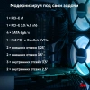 ПК IRU Home 310H6SE MT PG G7400 (3.7) 8Gb SSD256Gb UHDG 710 FreeDOS GbitEth 400W черный (RUS) (2079980)