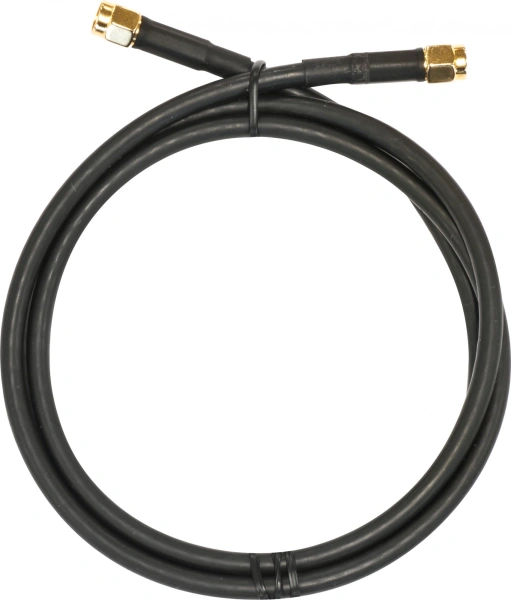 Кабель MikroTik SMASMA 1м черный SMA (m)-SMA (m)