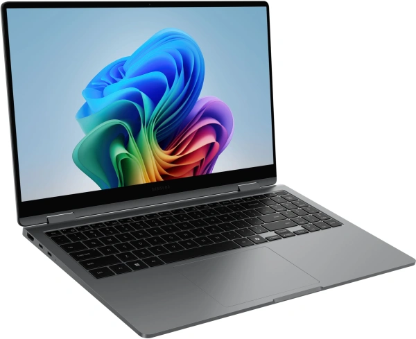 Ноутбук Samsung Galaxy Book 5 360 NP750 Core Ultra 7 256V 16Gb SSD1Tb Intel Arc 140V 15.6" AMOLED Touch FHD (1920x1080) Windows 11 Home grey WiFi BT Cam (NP750QHA-LG3IN)