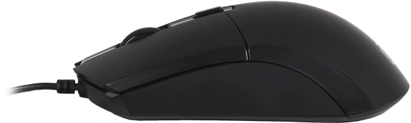 Мышь Оклик 207M черный оптическая 2400dpi USB 4but (1474598)