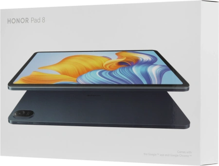 Планшет Honor Pad 8 HEY-W09F 680 (2.4) 8C RAM8Gb ROM256Gb 11.97" IPS 2000x1200 Android 12 синий 5Mpix 5Mpix BT WiFi 7250mAh